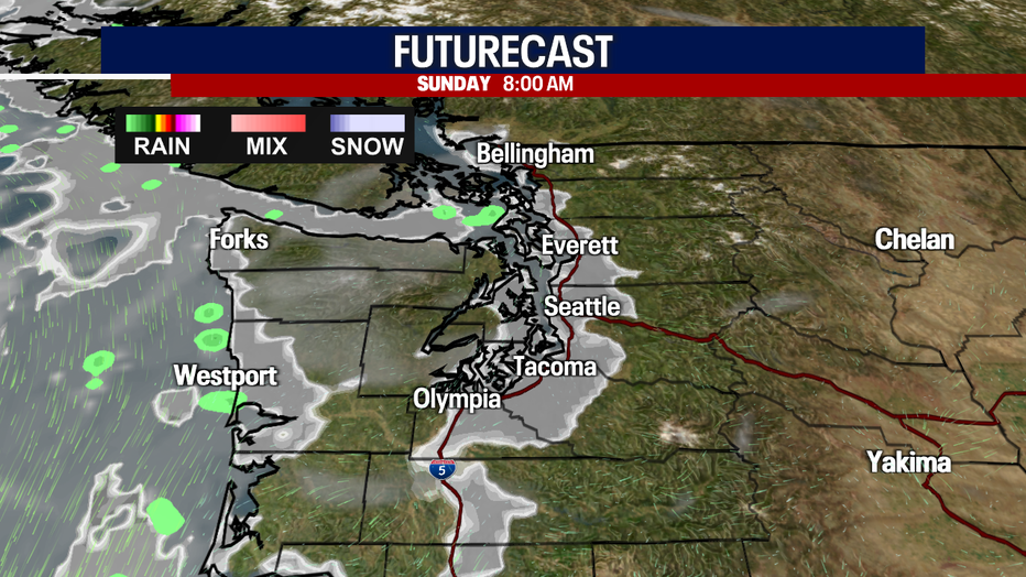 Some more fog on Sunday with afternoon sunshine.