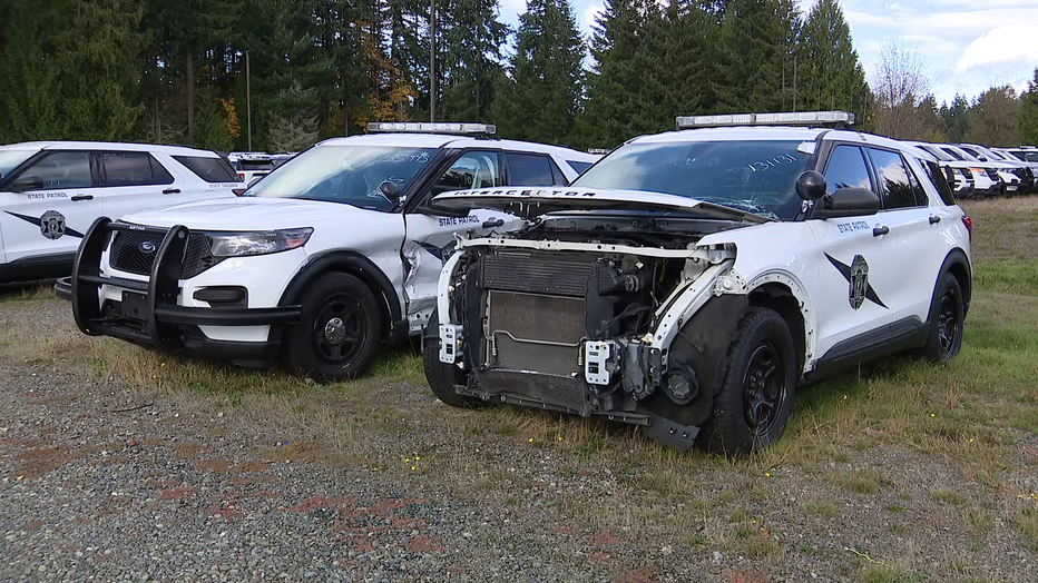 WSP Patrol Car Factory In Tumwater
