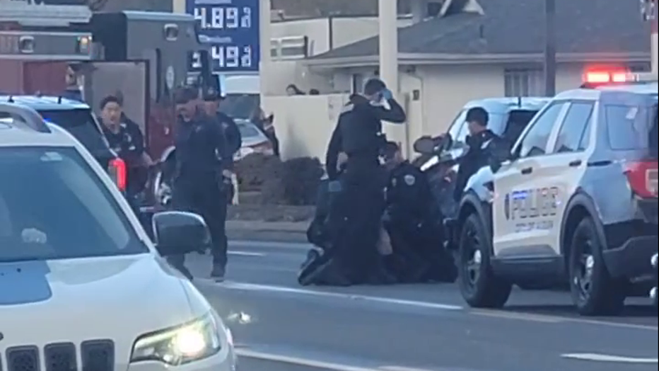 Auburn Officer Physical Altercation Video