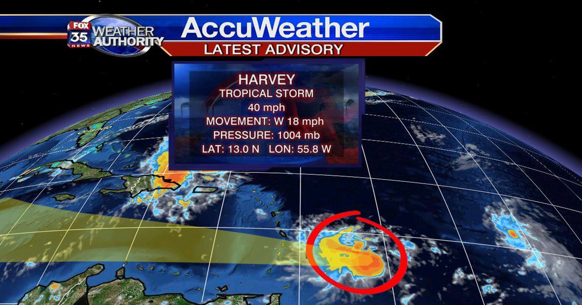 Tropical Storm Harvey forms in Atlantic | FOX 51 Gainesville