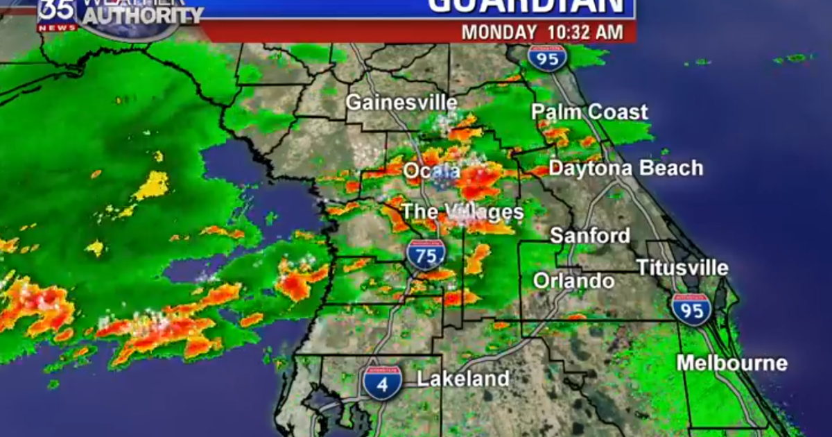 Storms moving through Central Florida, severe conditions possible | FOX ...