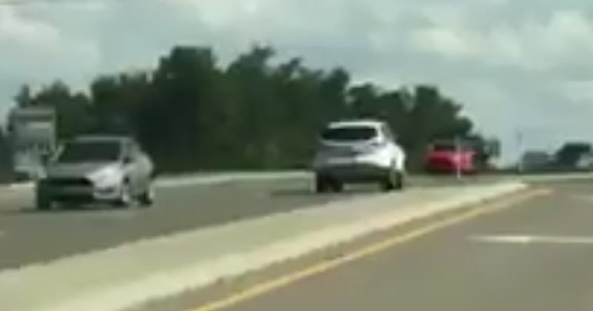 Video shows SUV traveling on wrong side of busy road | FOX 51 Gainesville