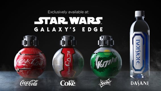 Speciality Coke bottles sold at 'Star Wars: Galaxy's Edge' not allowed through airport security