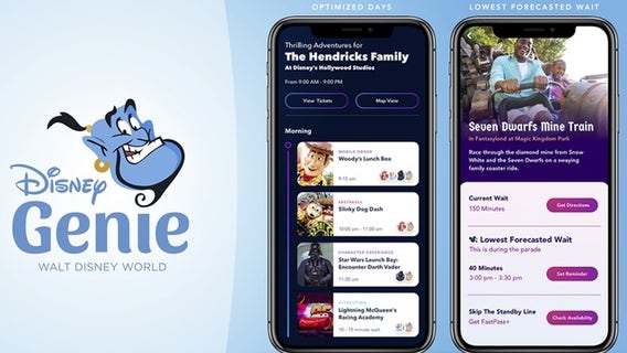 'Disney Genie' app announced, provides park guests with custom itineraries