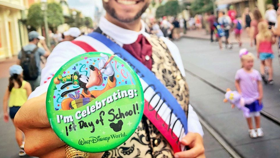 Florida mom has a magical day at Walt Disney World after kids head to first day of school
