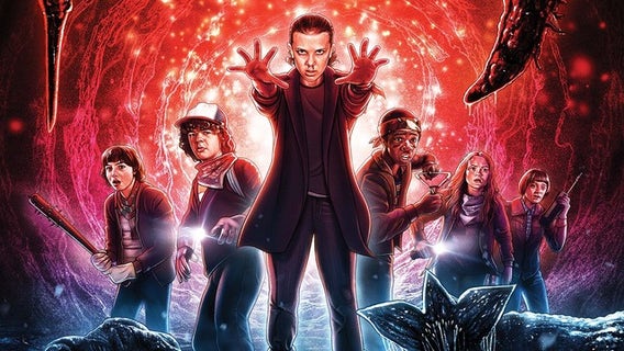 Universal reveals artwork for new 'Stranger Things' maze at Halloween Horror Nights