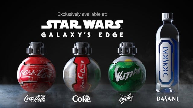 Speciality Coke bottles sold at 'Star Wars: Galaxy's Edge' not allowed through airport security