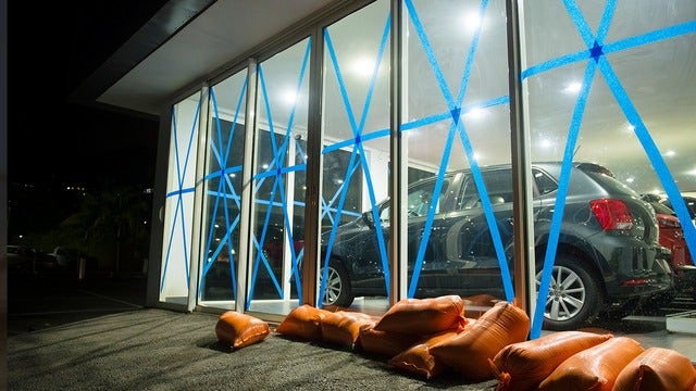 Hurricane Dorian: Does taping your windows really help during a hurricane?