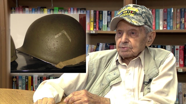 Lost helmet of WWII veteran found in France