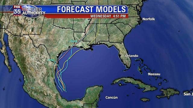 Forecasters monitoring system in Bay of Campeche