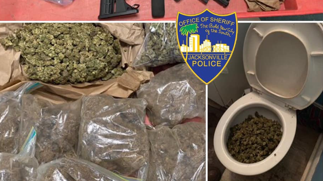 Florida authorities make bust, 'Why was the weed in the toilet," they ask
