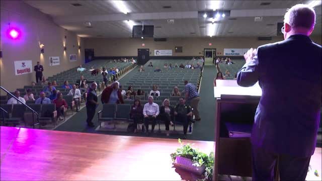 John Travolta makes surprise appearance at thank you party