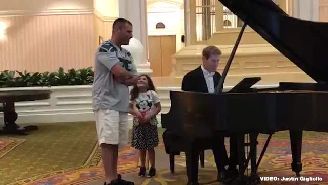 Man goes viral after video shows him singing at Disney resort