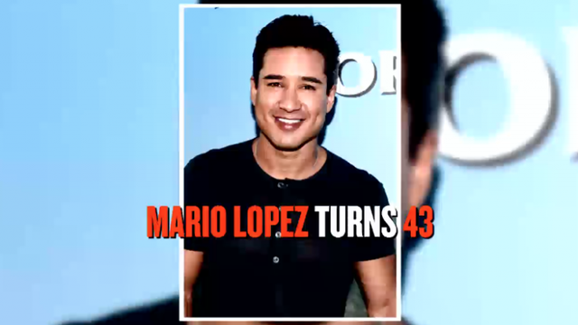 Happy Birthday Mario Lopez