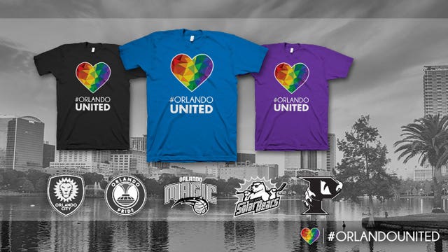 Orlando sports teams come together after tragedy