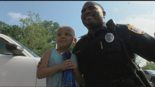Gainesville police officer holds fundraiser to send girl with cancer to Disney