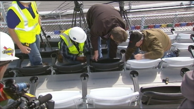 Final seat installed in DAYTONA Rising makeover