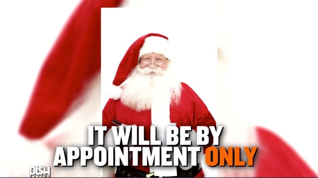 You will only get to meet Santa by appointment at Macy's