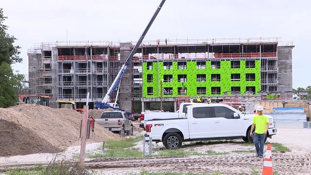 University of Central Florida's first on-campus hotel closer to opening