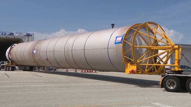 ULA rocket arrives on Space Coast from Alabama factory
