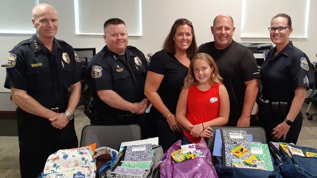 Florida girl uses money from lemonade stand to buy school supplies for the less fortunate