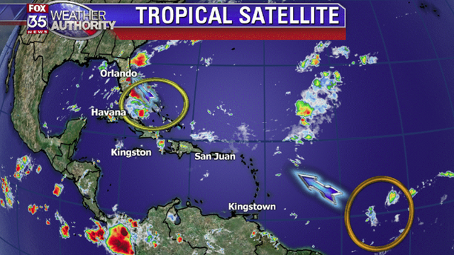 Distant tropical depression "likely" this weekend