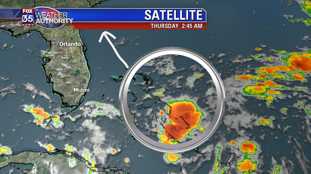 National Hurricane Center increases likelihood that system near Florida develops