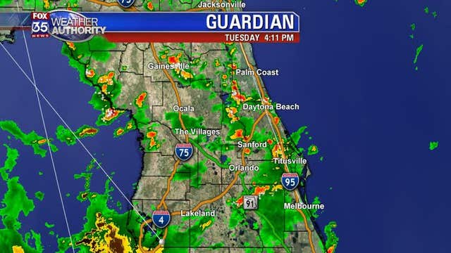 Heavy rain ahead for Central Florida with 70% chance of tropical development in Gulf