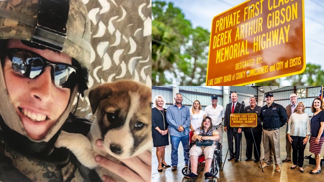 Fallen Florida soldier honored with road dedication