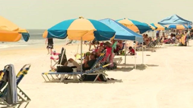 Scorching hot weather arrives into Central Florida