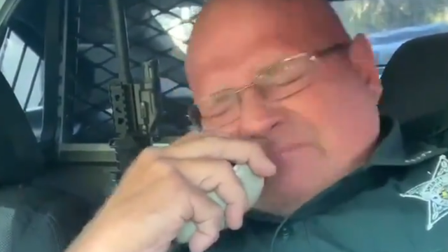 'Go home to your families': Florida deputy signs off for final time with tearful message