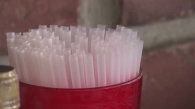 Proposal would ban plastic straws, carryout bags