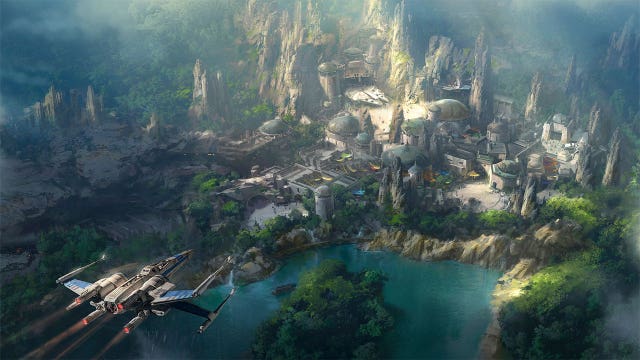 Disney unveils new image for 'Star Wars' land
