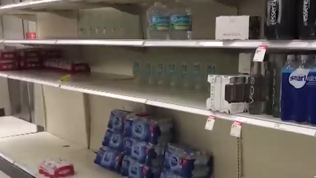 Central Florida residents stock up on supplies ahead of Hurricane Dorian