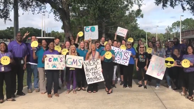 Florida school welcomes students back with lip-syncing video, encourages them to 'Be Nice'