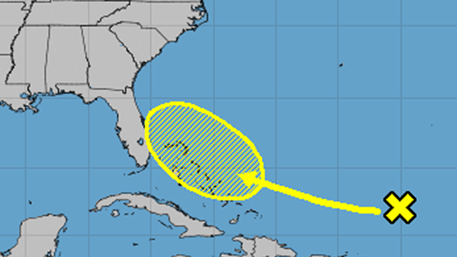Tropical Storm Humberto could form, may move near the Bahamas and Florida