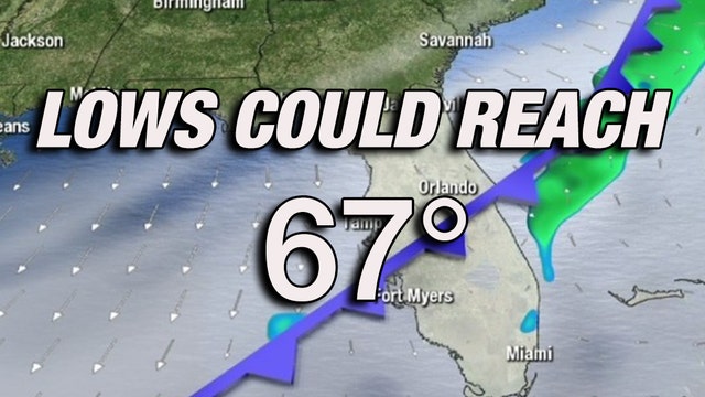 Central Florida could wake up to temperatures in the 60s this week