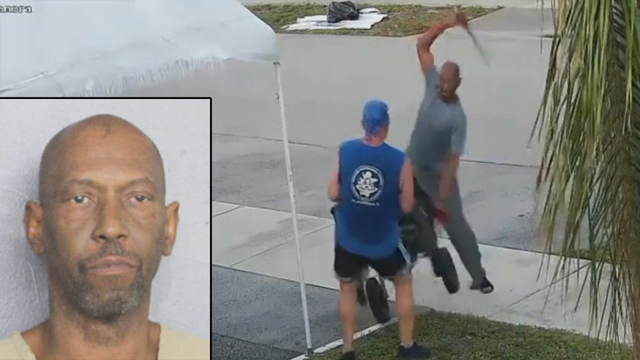 Man who swung sword at Florida jogger during argument over trash arrested, cops say