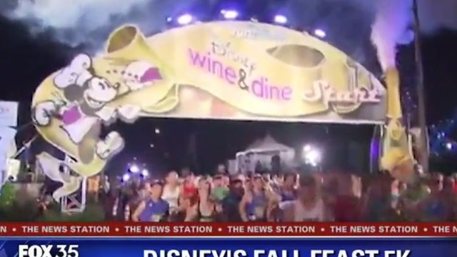 Disney's 10th annual Wine & Dine Half Marathon Weekend is underway