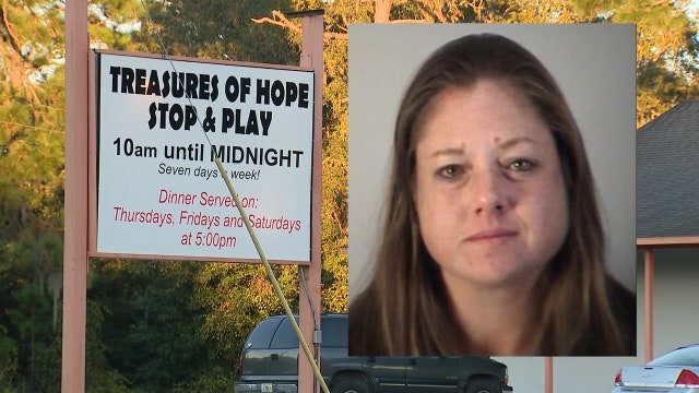 Report: Woman left baby alone in car while gambling