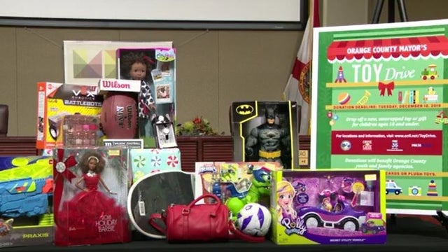 9th annual Orange County Mayor's Toy Drive aims to help Central Florida families in need