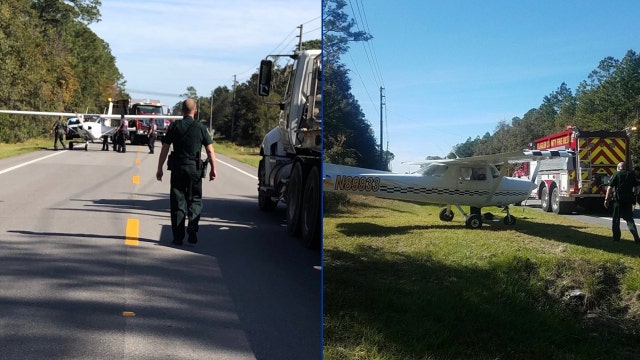 Deputies: Pilot makes emergency landing on Flagler County road
