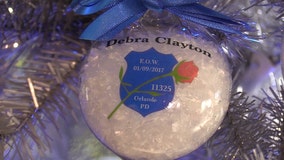 Florida woman makes Christmas ornaments for fallen law enforcement officers