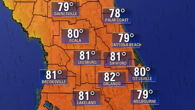80s in December: Central Florida experiences above-normal temperatures for this time of year