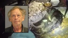 'Skin and bones': Man arrested after severely emaciated dog is found lying in its own feces, deputies say