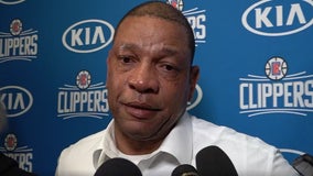 Los Angeles Clippers coach Doc Rivers extremely emotional over Kobe Bryant's death