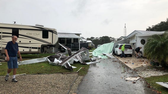National Weather Service confirms two tornadoes touched down in Lake, Volusia Counties