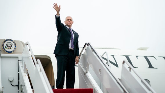 Traveling with Vice President Mike Pence through Central Florida