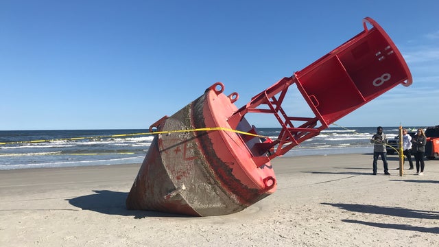 Bye bye, buoy! Giant buoy could be removed Thursday from New Smyrna Beach