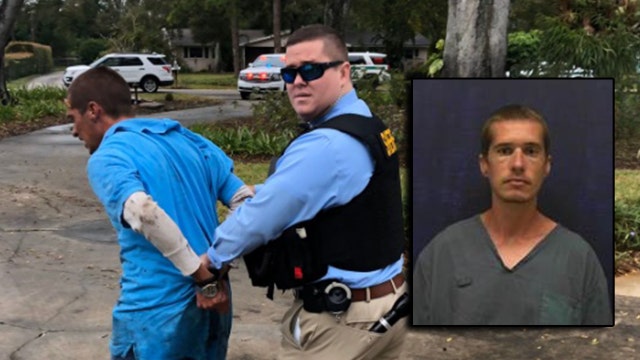 Escaped Florida inmate caught after multi-county search